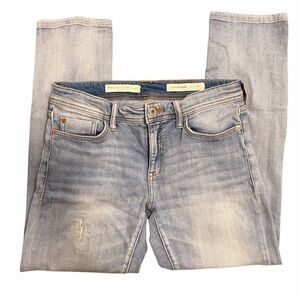 Pilcro and the Letterpress Light Blue  Slim Boyfriend Jeans